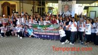 Sosialisasikan Gaya Hidup Sehat,Kowarteg Trenggalek Gelar Senam Bersama Emak – Emak Se Kabupaten Trenggalek
