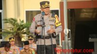 Gelar Apel Pasukan, Polres PALI Siaga Bahaya Kebakaran Hutan Dan Lahan