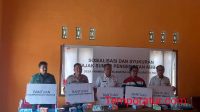 Kapolsek Penukal Utara Hadiri Sosialisasi dan Syukuran Tajak Sumur Pengeboran
