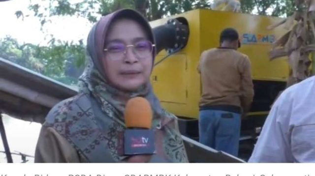 Melalui Dinas SDABMBK Upaya Pemkab Bekasi Mengatasi Kekeringan Lahan Pertanian dengan Long Storage dan Pompa Air di Desa Pantai Hurip