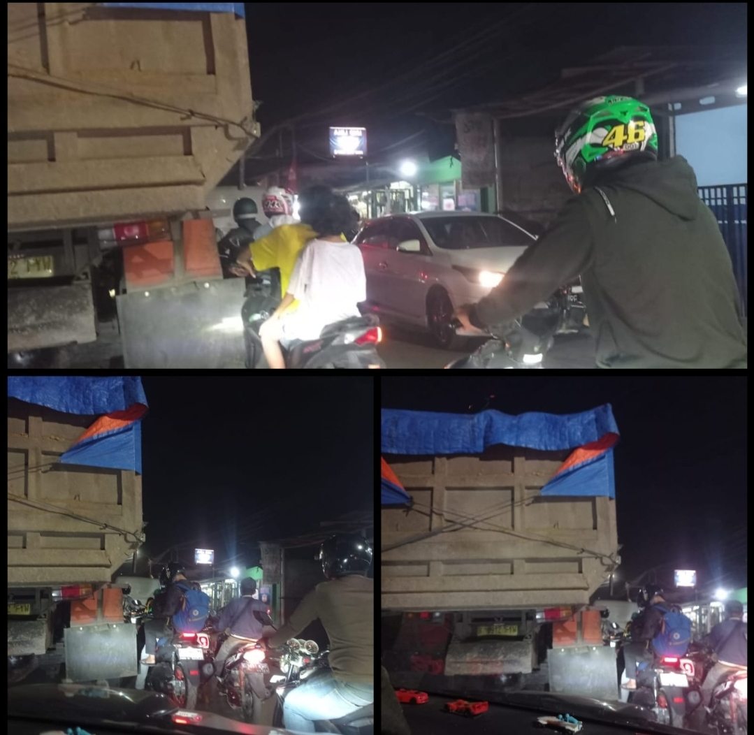 Ketua Ormas Barabaja Kabupaten Bekasi Keluhkan Debu dan Kemacetan di Jalan Raya Babelan sampai Mutiara Gading 
