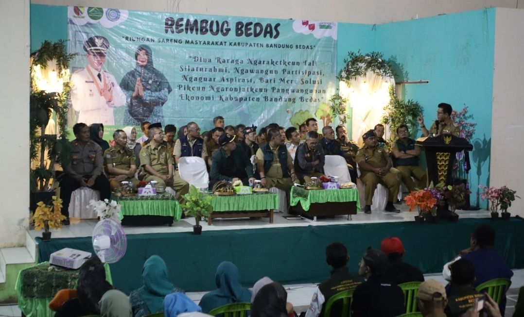 Rembug Bedas ke 46 di Neglawangi, Bupati DS : Wisatawan Semakin Meningkat, Insya Allah Perekonomiannya Makin Lancar