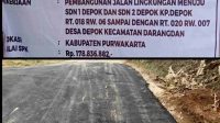Proyek Pembangunan Jalan Lingkungan Menuju SDN 1 Depok Dan SDN 2 Depok KP. Depok Diduga Dijadikan Ajang Korupsi