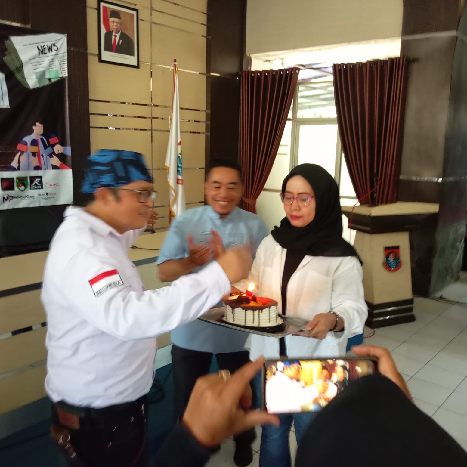 Amanda Soemedi Beri Motivasi Peserta Lomba Senam Kreasi Piala Ibu Negara RI