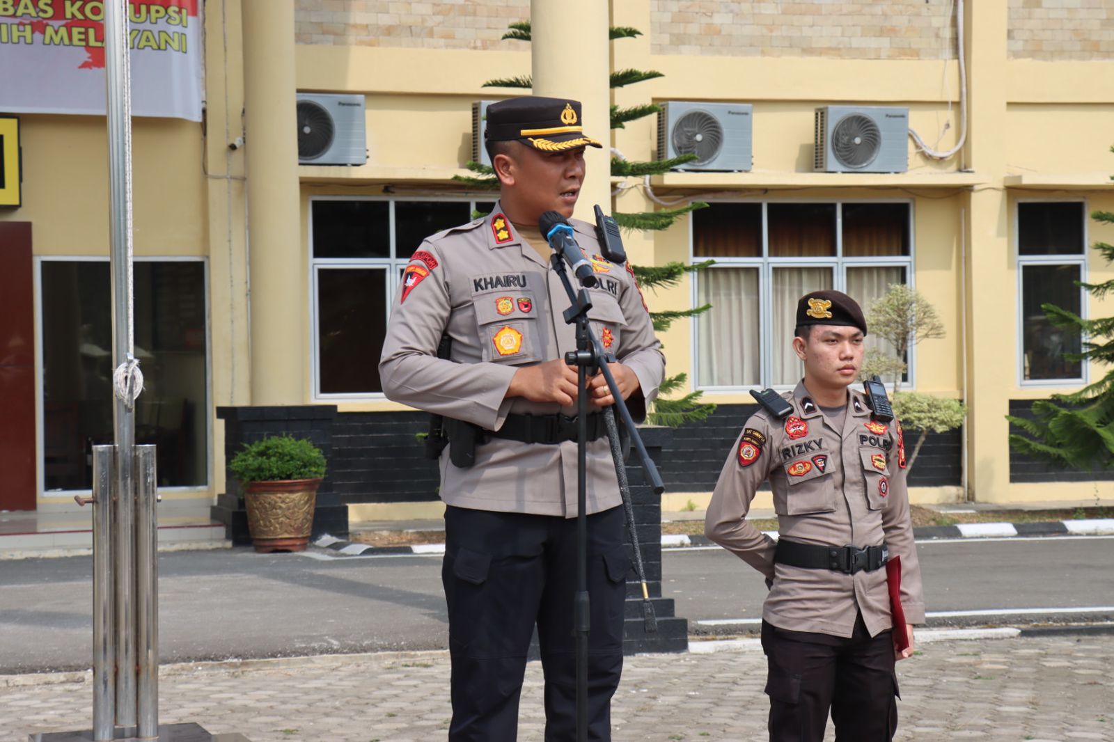 Polres PALI Gelar Apel Kendaraan Dinas, Untuk Persiapan Operasi Mantap Brata