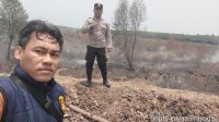 Kembali Ditemukan Titik Hotspot Karhutla Diwilayah Hukum Polsek Penukal Abab