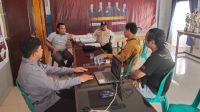 Polsek Talang Ubi Kordinasi Dengan Pihak Panitia Pemilihan Kecamatan (PPK) Terkait Persiapan Pemilihan Umum 2024