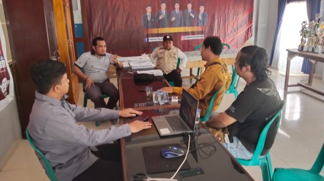 Polsek Talang Ubi Kordinasi Dengan Pihak Panitia Pemilihan Kecamatan (PPK) Terkait Persiapan Pemilihan Umum 2024