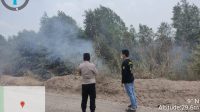 Kembali Ditemukan Titik Hotspot Karhutla Diwilayah Hukum Polsek Penukal Abab