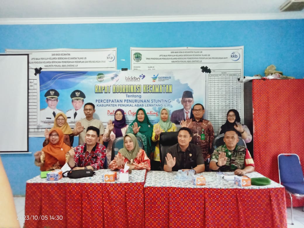 Polsek Talang Ubi Menghadiri Kegiatan Rapat Koordinasi Terkait Stanting