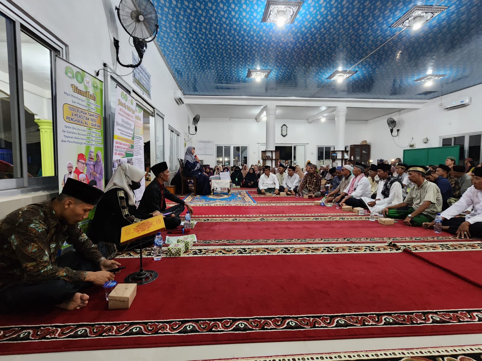 Kapolres PALI Diwakili Oleh Kasat Binmas, Hadiri Acara Maulid Nabi Dimasjid At-Taubah Simpang Raja