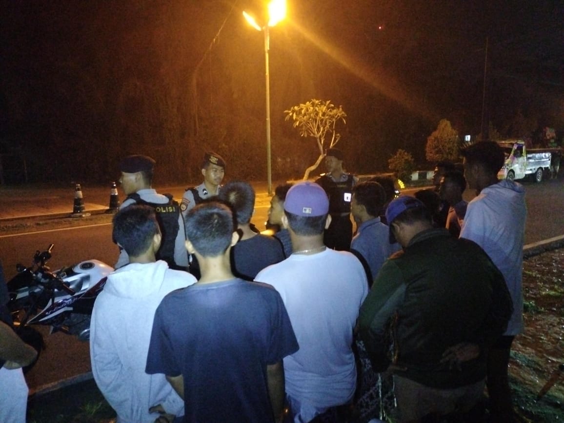 Berikan Rasa Nyaman Dimasyarakat, Satuan Samapta Polres PALI Takhentinya Lakukan Patroli Printis Presisi