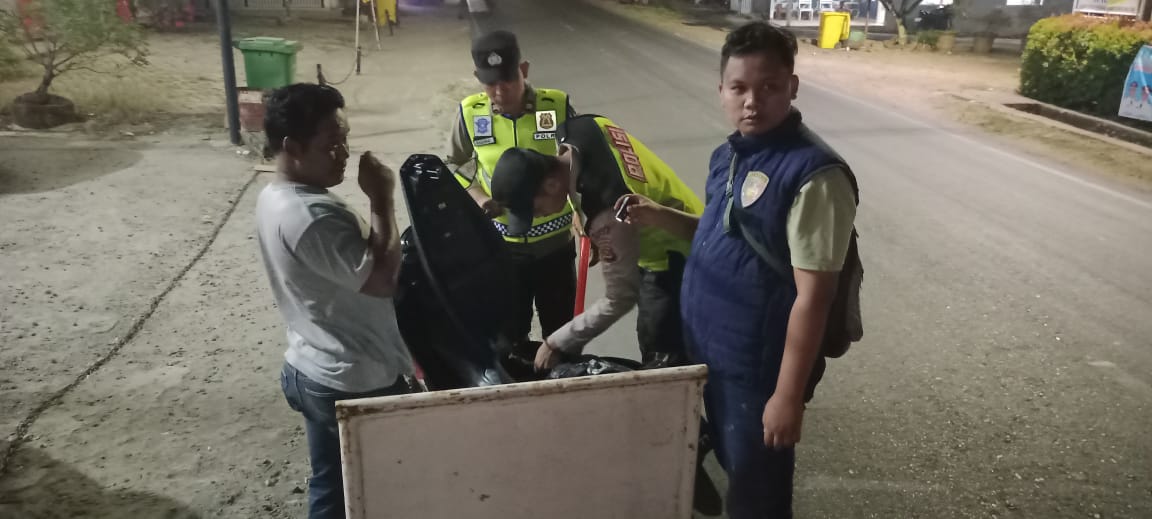 Kembali Laksanakan Razia Terpadu, Polsek Talang Ubi Antisipasi Gangguan Paket 3C Dan Kamtibmas