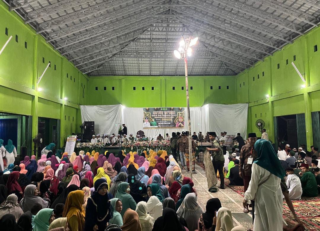 Jajaran Polsek Talang Ubi Hadiri Acara Peringatan Maulid Nabi Muhammad SAW 1445 H