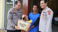 Menjelang HUT Humas Polri Ke-72, Polres PALI Menggelar Pembagian Sembako