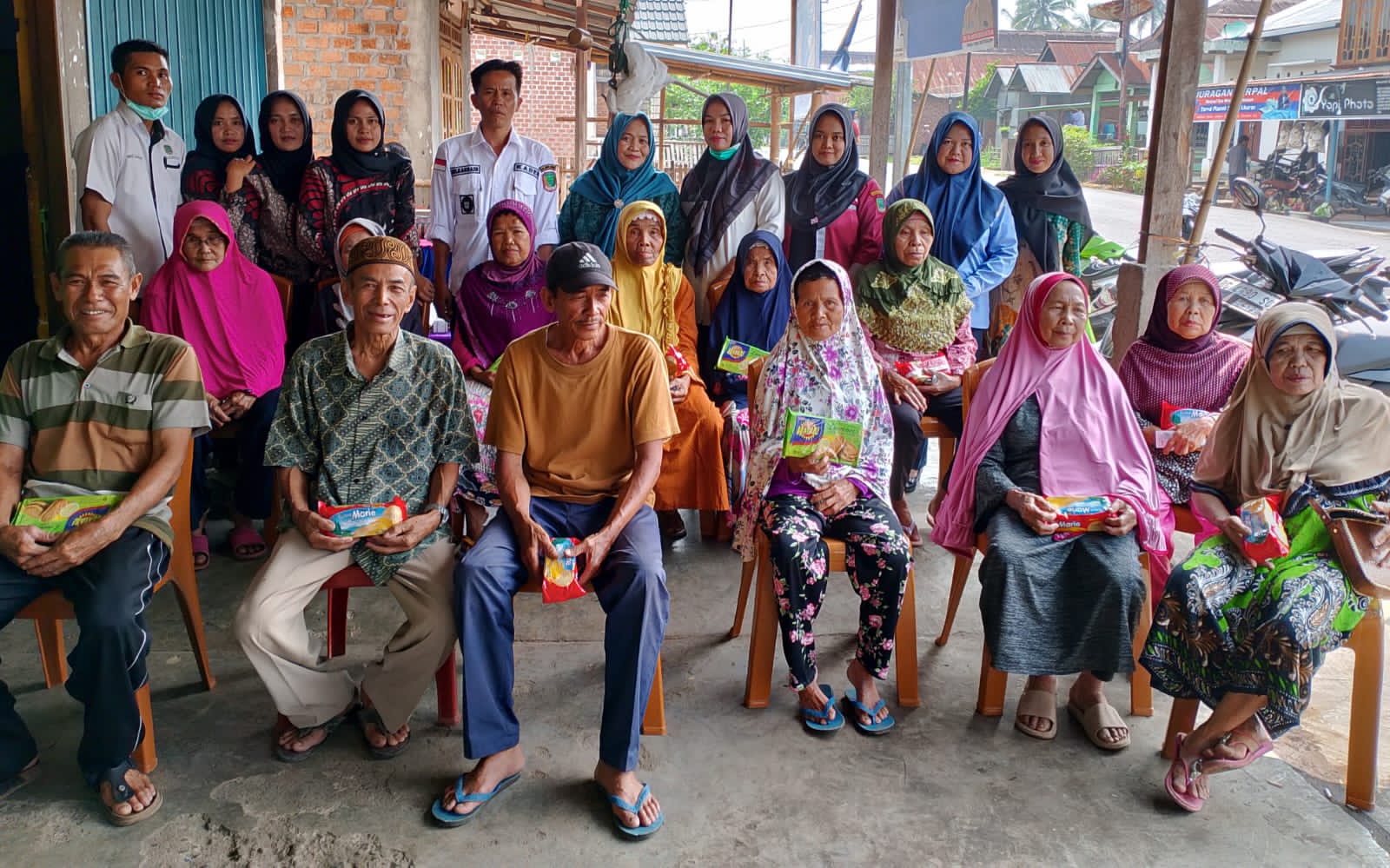TP PKK Desa Lubuk Tapang Gelar Kegiatan Posyandu Balita Dan Lansia Untuk Menciptakan Empat Lawang Madani
