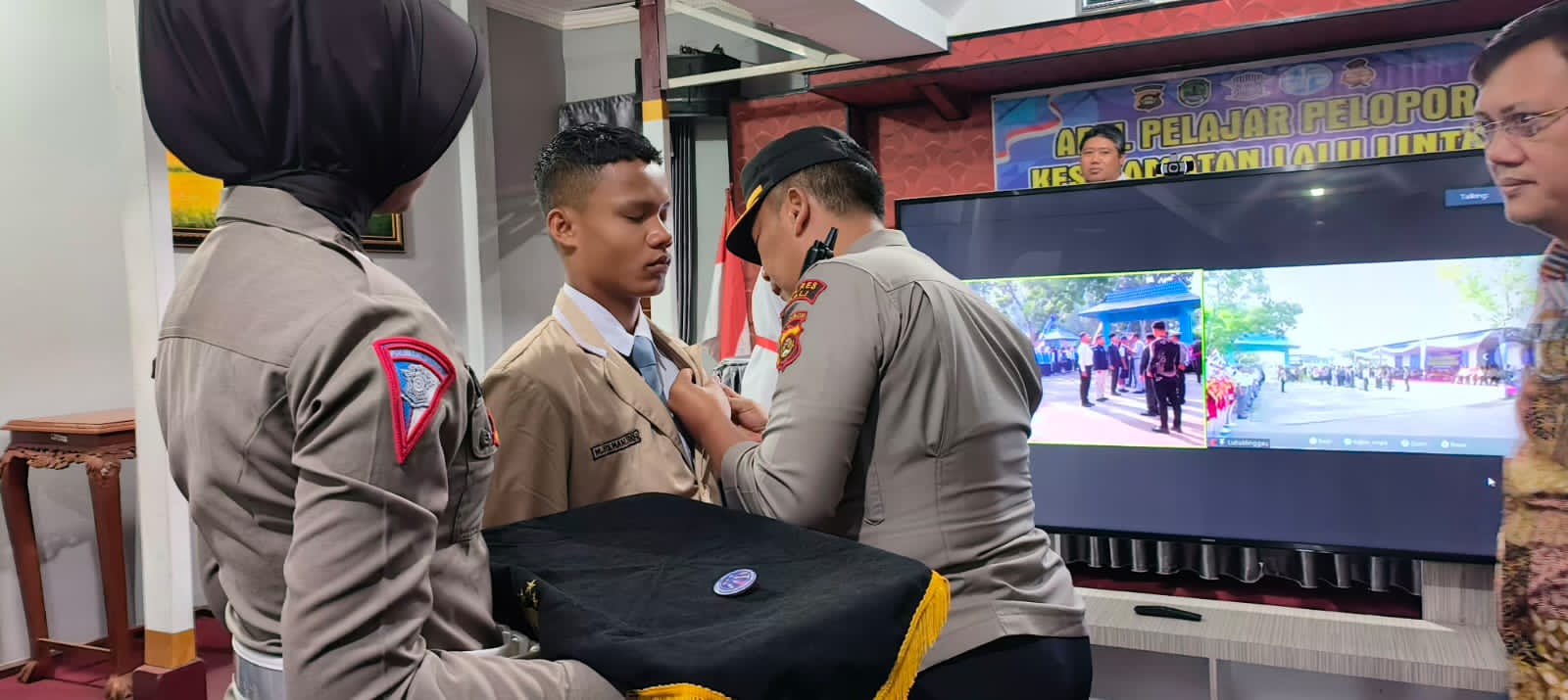 Kapolres PALI Hadiri Apel Pelopor Lalu Lintas Tahun 2023