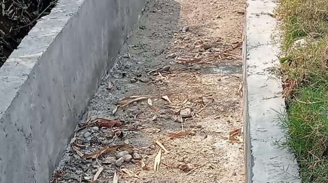 Proyek Saluran Irigasi di Desa Sukajadi Diduga tempat Ajeng korupsi