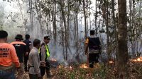 Kembali Terpantau Titik Hotspot Karhutla Diwilayah Hukum Polsek Talang Ubi