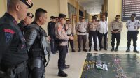 Dihadapan Kapolres PALI, Jajaran Dan Stakeholder Lainnya, Kabag OPS Polres PALI Memaparkan Taktikal Floor Game