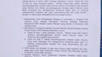 Lurah Cilincing Terbitkan Surat Himbauan