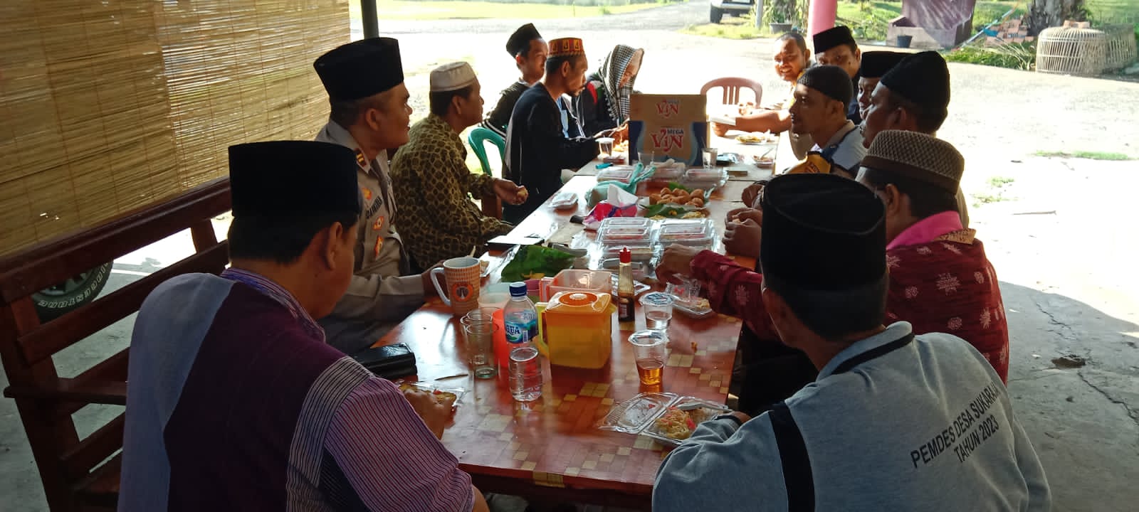 Jum’at Curhat, Kapolsek Tanah Abang Himbau Kamtibmas