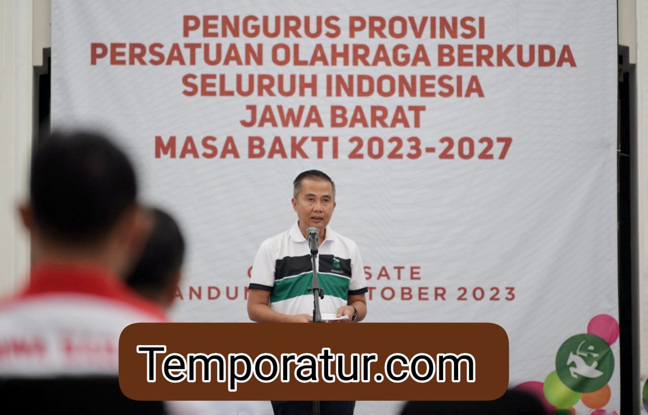Hadiri Pelantikan Pordasi Jabar, Bey Machmudin: Olahraga Berkuda Berpotensi Besar Majukan Sport Tourism