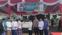 Kapolres PALI Melalui Kanit Bimas Polsek Talang Ubi Hadiri Upacara Hari Santri Nasional