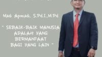 PULANG KARNA PEDULI, MAJU KARENA PENGABDIAN