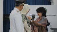 Amanda Soemedi Lantik Diah Utami sebagai Penjabat TP PKK Kota Cimahi