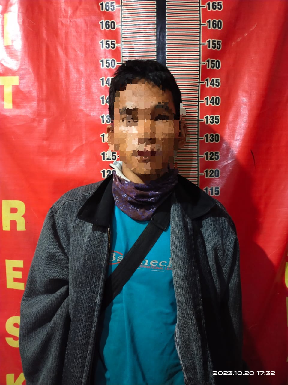 Unit Reskrim Polsek Penukal Abab Amankan Pria Asal Desa Betung Barat