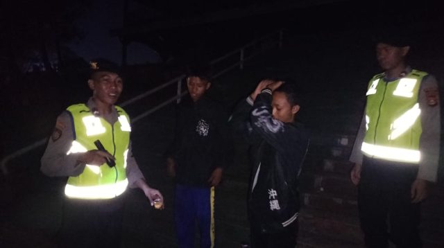 Tak Hentinya Melakukan Patroli Untuk Menjaga Keamanan Dan Ketertiban Masyarakat, Satuan Samapta Polres PALI