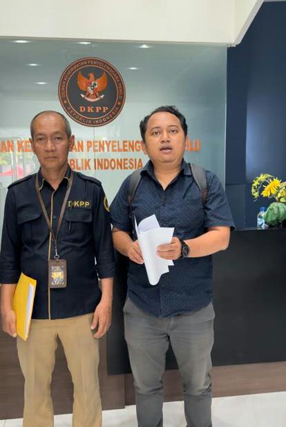 Direktur PRESISI Laporkan Ketua KPU Ke DKPP, Diduga Menyalahgunakan Wewenang