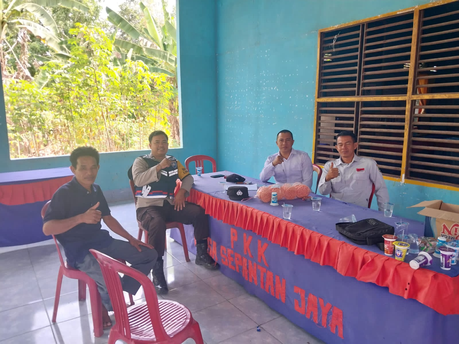 Kali Ini Polsek Penukal Abab Gelar Jum’at Curhat Didesa Babat