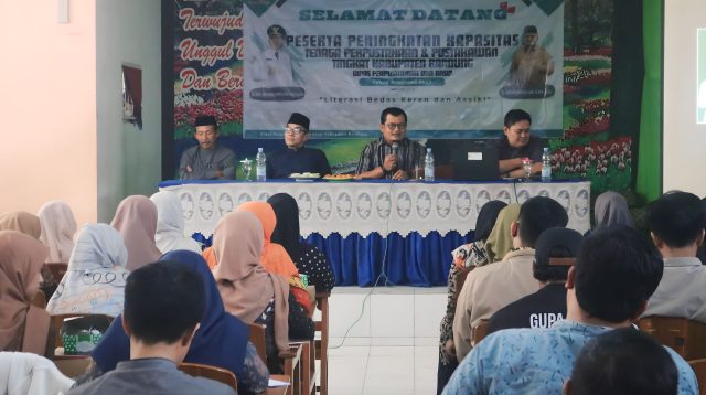 Meningkatkan Minat Baca, Dispusip Gelar Bintek Peningkatan Kapasitas Tenaga Perpustakaan dan Pustakawan