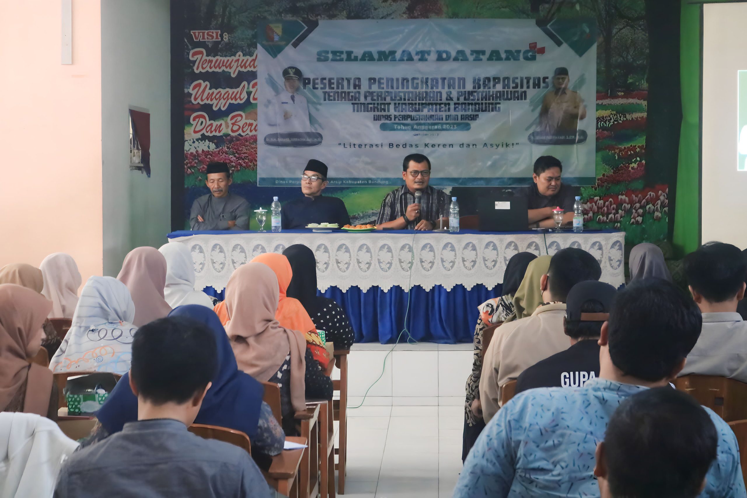 Meningkatkan Minat Baca, Dispusip Gelar Bintek Peningkatan Kapasitas Tenaga Perpustakaan dan Pustakawan