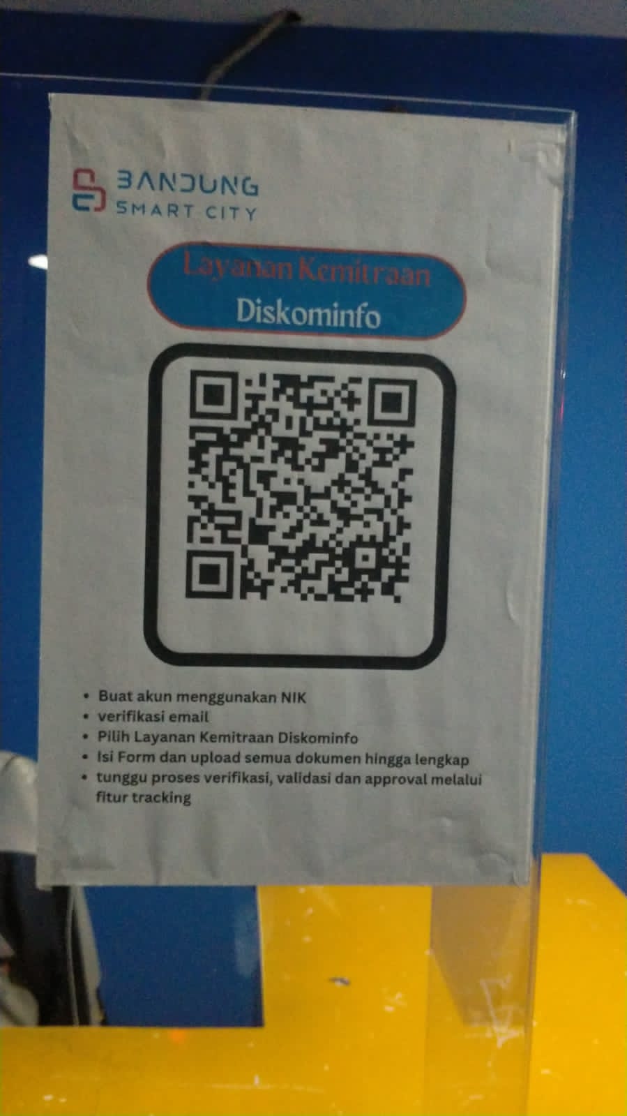 Cara mudah bermitra dengan Komifo Kota Bandung: Layanan Kemitraan Diskomifo ” Bandung Smart Sity “