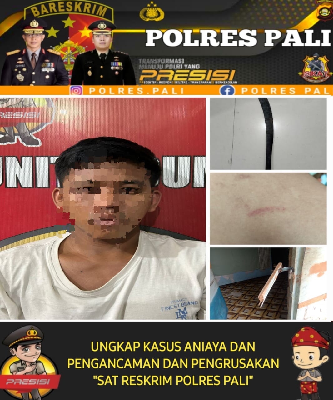 Diduga Terlibat Penganiayaan, Warga Asal Simpang Bendara Berurusan Dengan Polisi