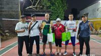 DPC PSI Pondok Melati Bekerjasama dengan Karangtaruna RW.004 gelar Turnamen Bulutangkis antar RT