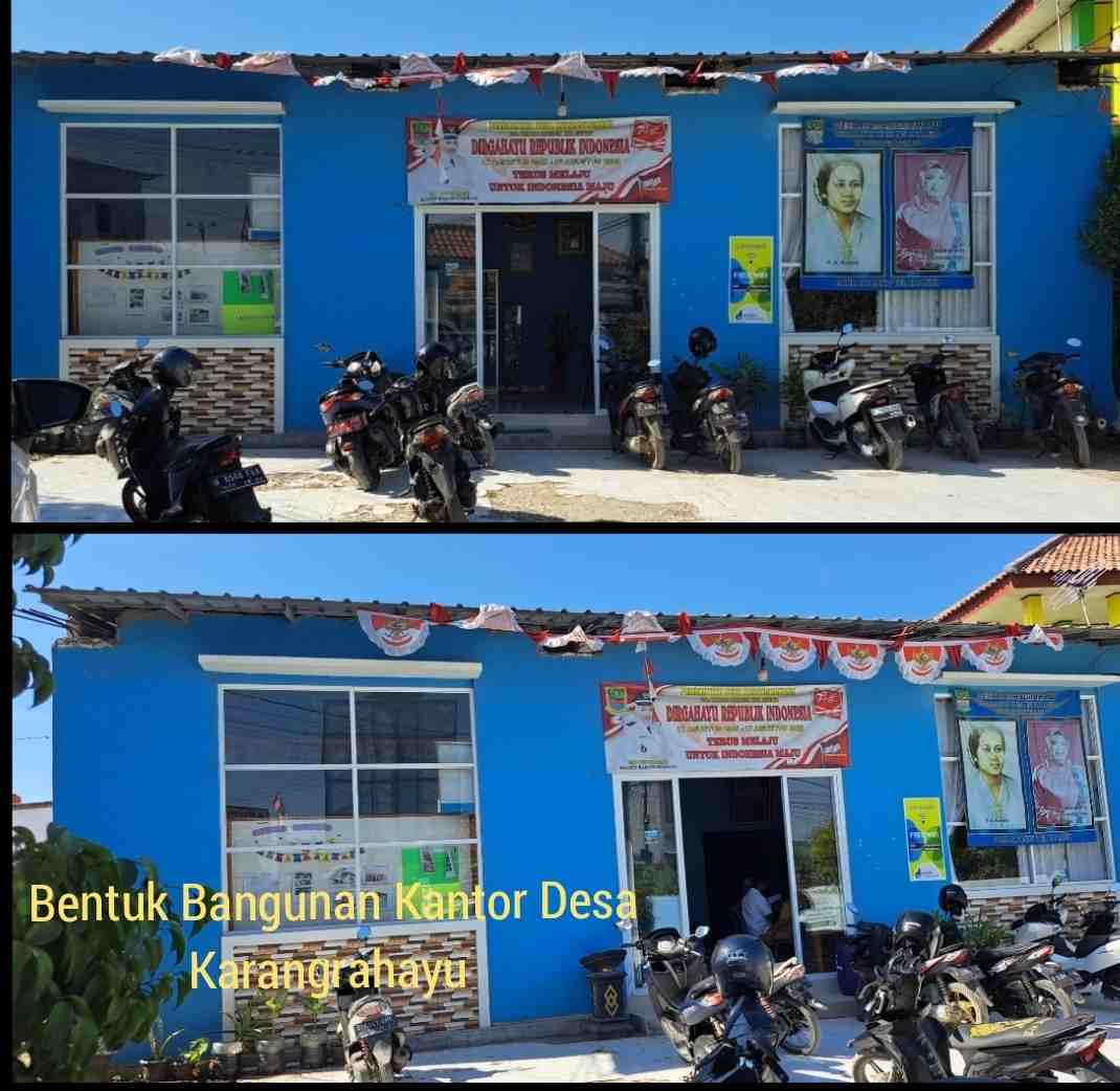 Tiga Bangunan Kantor Desa Terjelek di Kecamatan Karangbahagia