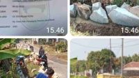 Diduga Lemahnya Pengawasan Dinas DPUTR, Proyek TPT Saluran Air Tanpa Penggalian Pondasi