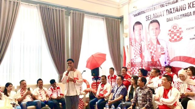 Ketua Umum Partai Solidaritas Indonesia Kaesang Pangarep Hadiri Silaturahmi Bersama Organisasi Solidaritas Merah Putih