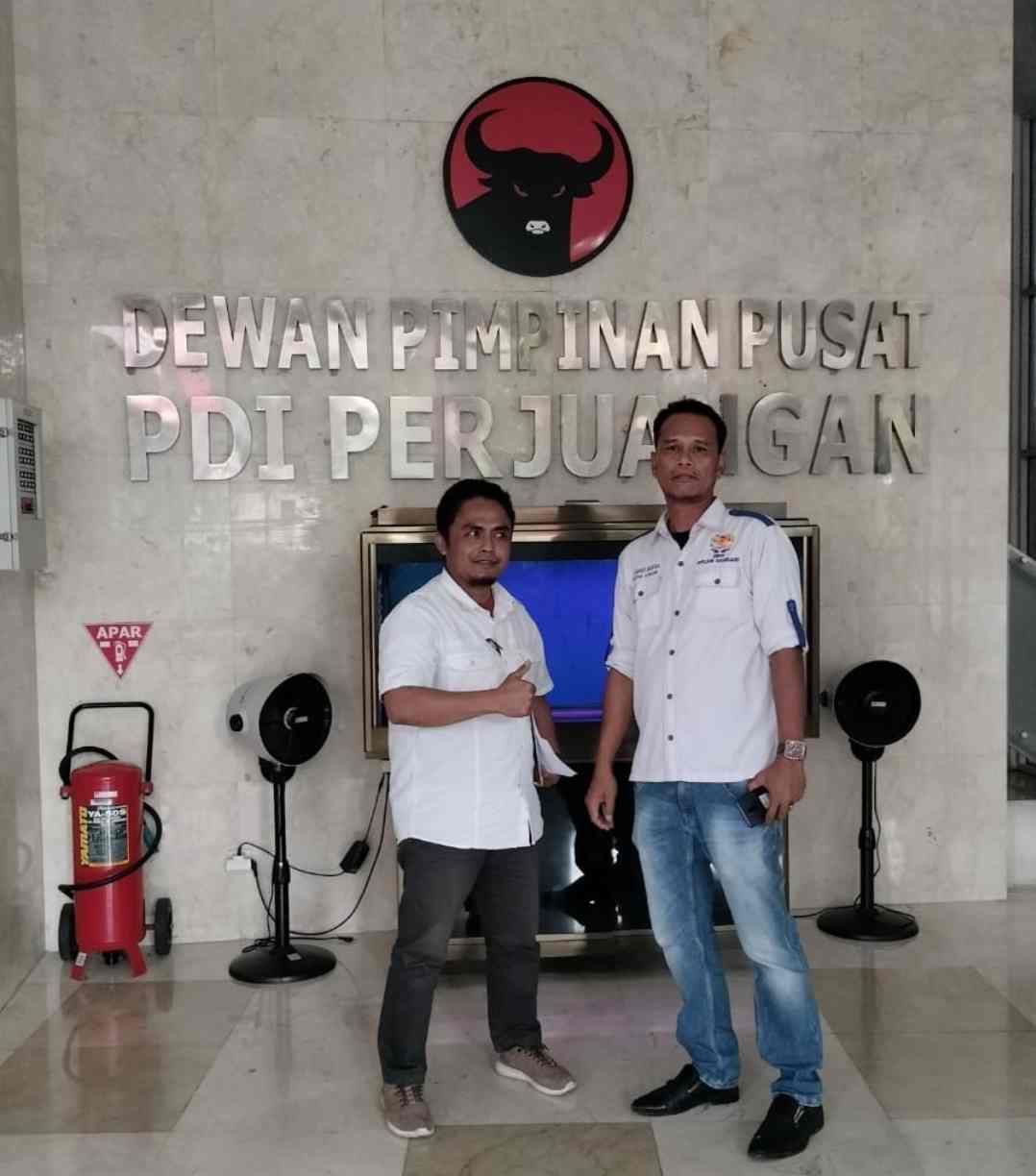 Ketum  PP LSM   BENKARI Datangi Kantor DPP PDIP Adukan Oknum Anggota DPRD Kabupaten Bekasi