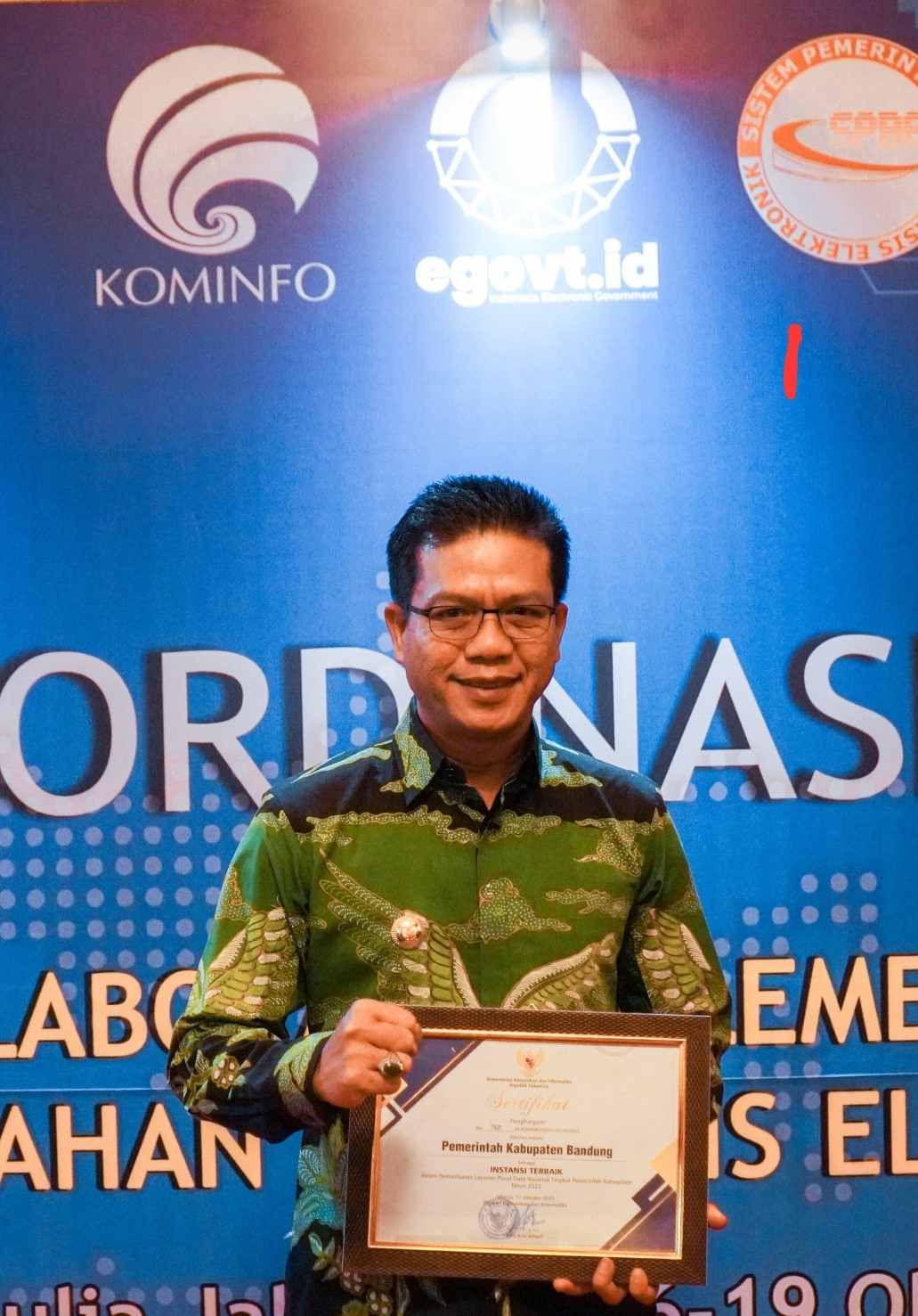 Penghargaan ke-208 Selama Menjabat Bupati Bandung 2,5 Tahun