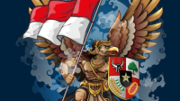 Pembuatan Gapura Markas Koramil 405-07/ Pulau Pinang Kabupaten Lahat