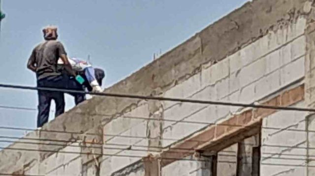 Para Pekerja Abaikan K3 ,Pengawas dan Konsultan diduga Makan Gaji Buta, dalam Poyek Peningkatan Rehab Kantor Pengadilan Purwakarta