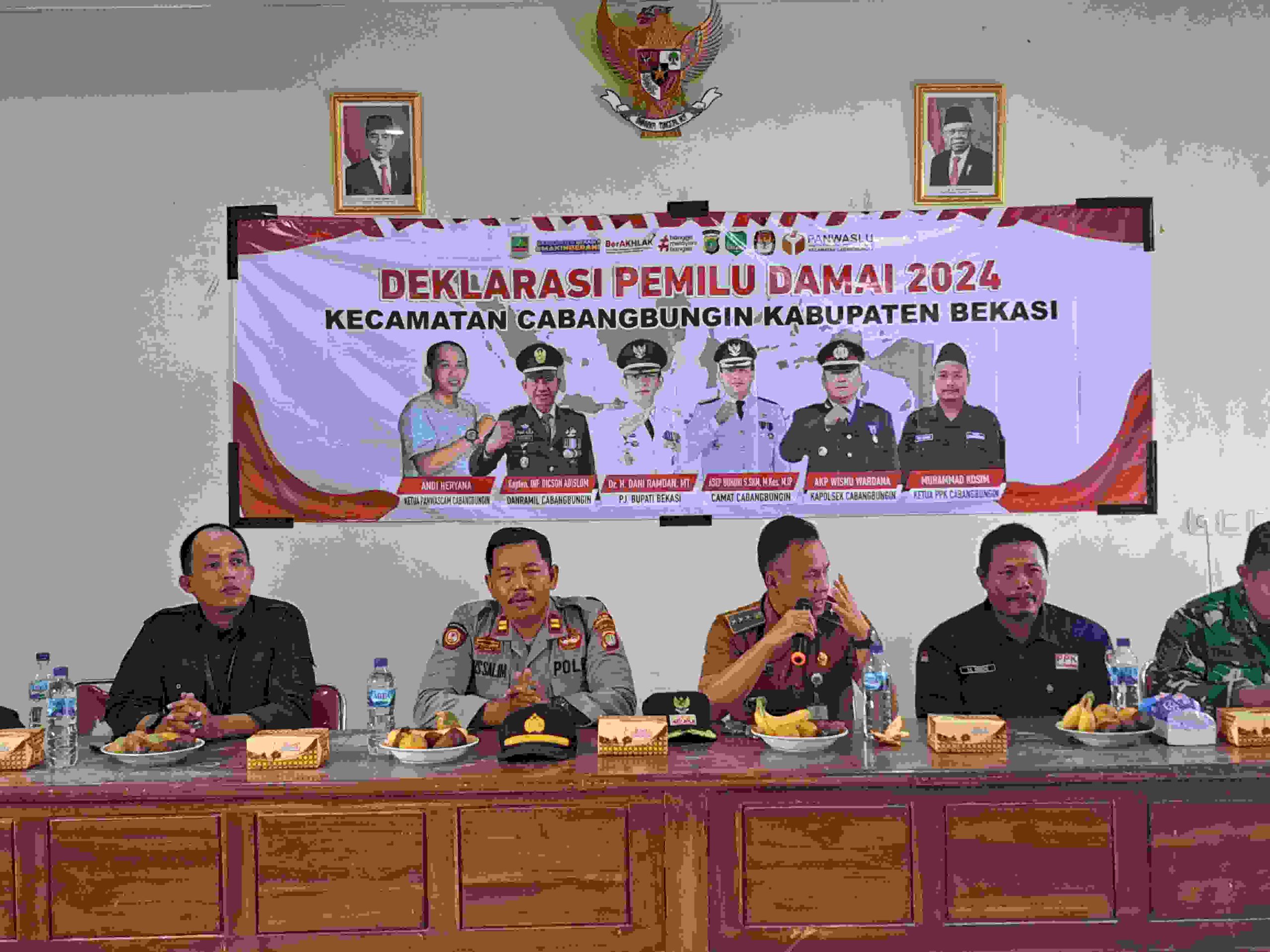 Camat dan Ketua PPK Cabangbungin Mengajak Kaum Pemilih Pemula Berperan Aktif di Pemilu 2024