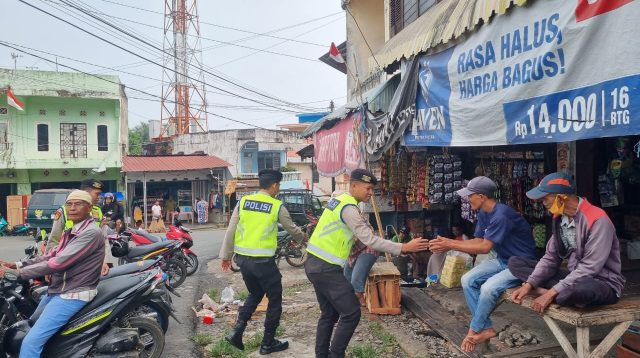 Personil Satuan Samapta Polres PALI Gencar Melakukan Giat Patroli Keamanan