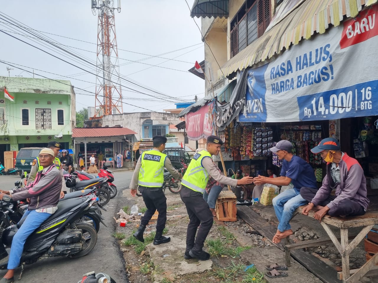 Personil Satuan Samapta Polres PALI Gencar Melakukan Giat Patroli Keamanan
