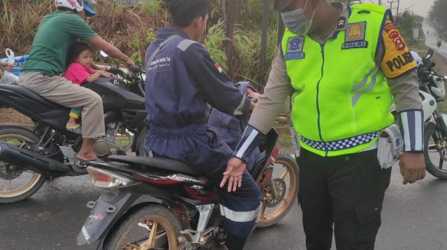 Polres PALI Umumkan 12 Larang Lulintas Yang Akan Ditilang